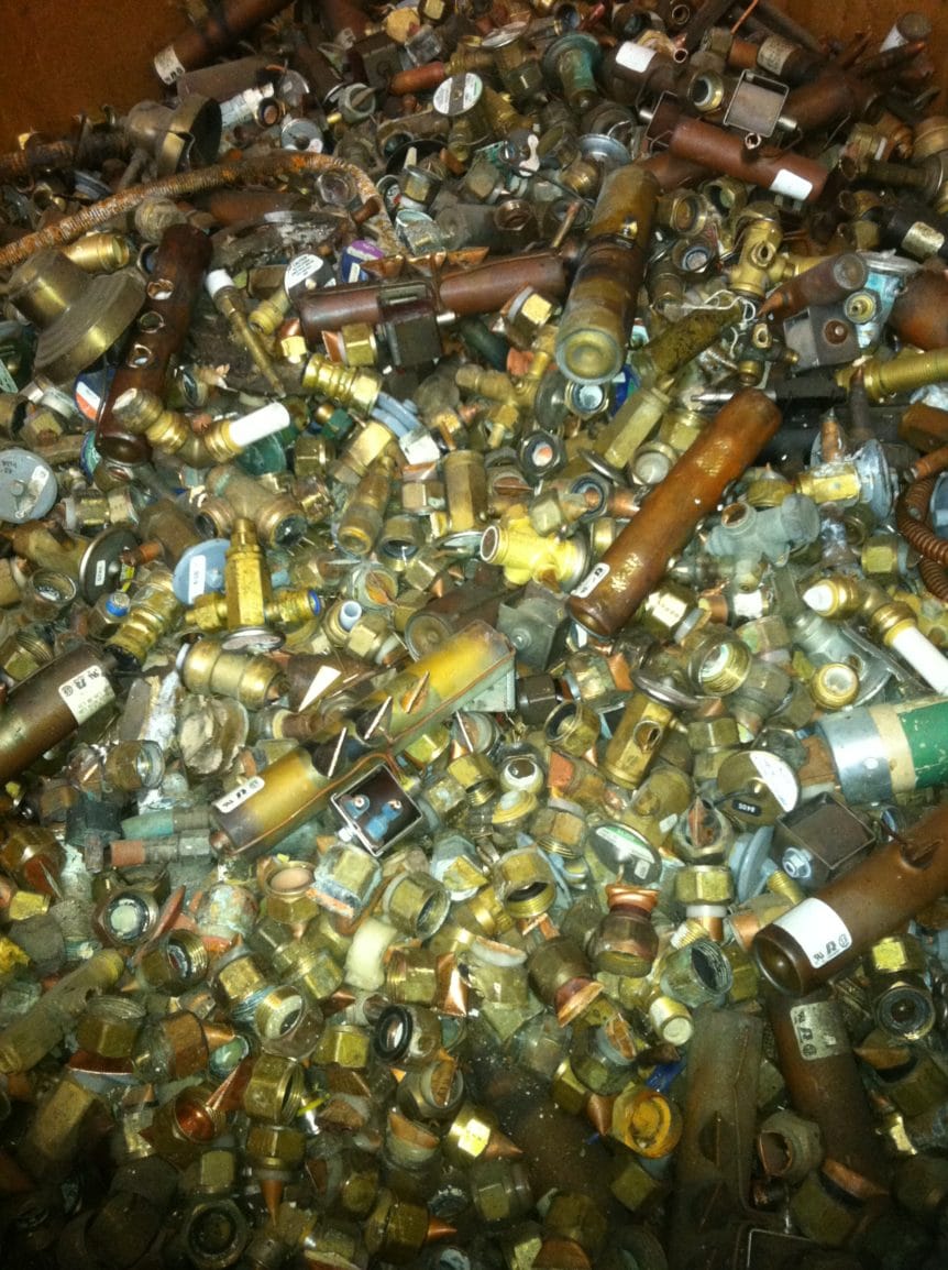 Brass Scrap Recycling Center, Austin TX Gardner Metal